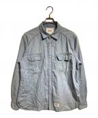 WTAPSダブルタップス）の古着「CB / LS / COTTON. CHAMBRAY」｜インディゴ