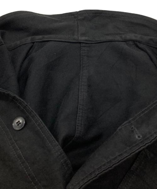 Le Favori（ル ファヴォリ）Le Favori (ル ファヴォリ) ブラックモールスキンジャケット ブラック サイズ:不明の古着・服飾アイテム