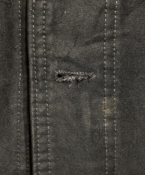 Le Favori（ル ファヴォリ）Le Favori (ル ファヴォリ) ブラックモールスキンジャケット ブラック サイズ:不明の古着・服飾アイテム