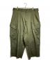 Y's for men（ワイズフォーメン）の古着「12 Tuck Work Pants」｜オリーブ