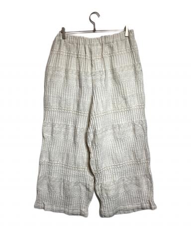 【美品】plantation bizenガンジーWAVE ワイドパンツ Plantation（プランテーション） パンツ BIZENガンジーWAVE / パンツ