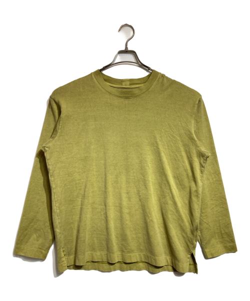 IM MEN（アイム メン）IM MEN (アイム メン) PIGMENT Tee/ピグメント　ティー イエロー サイズ:2の古着・服飾アイテム