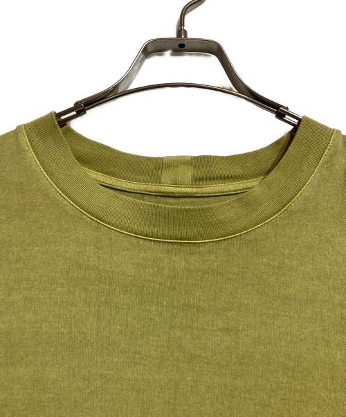 IM MEN（アイム メン）IM MEN (アイム メン) PIGMENT Tee/ピグメント　ティー イエロー サイズ:2の古着・服飾アイテム