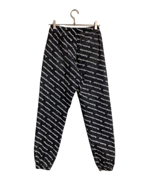 ALEXANDER WANG（アレキサンダー・ワン）ALEXANDER WANG (アレキサンダー・ワン) ロゴジョガーデニム ブラック サイズ:XXSの古着・服飾アイテム