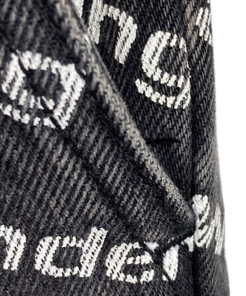 ALEXANDER WANG（アレキサンダー・ワン）ALEXANDER WANG (アレキサンダー・ワン) ロゴジョガーデニム ブラック サイズ:XXSの古着・服飾アイテム
