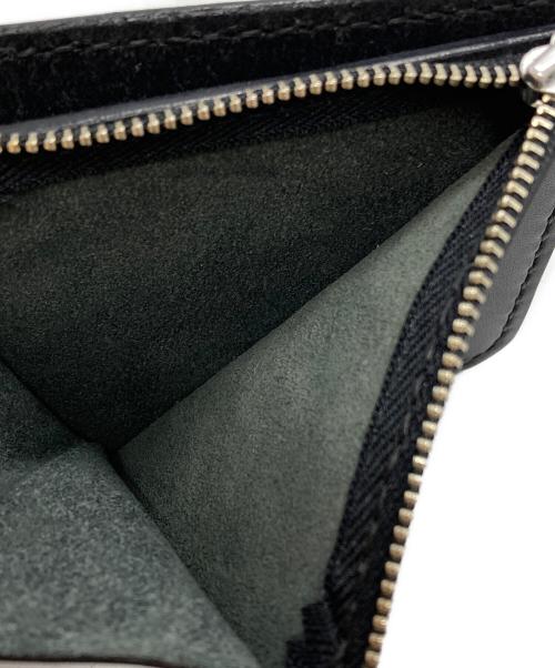 WEIRDO（ウィアード）WEIRDO (ウィアード) レザーハーフウォレット ブラックの古着・服飾アイテム