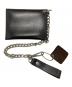 GLAD HAND (グラッドハンド) NORTH&JUDD CARD WALLET CHAIN ブラック：16000円