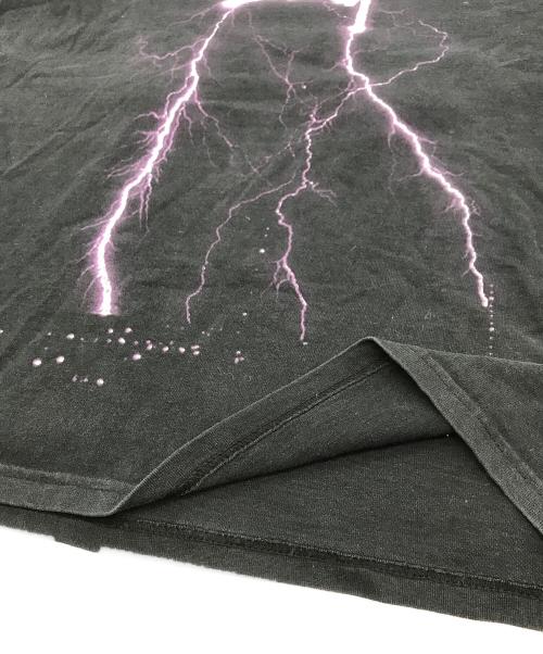 stussy（ステューシー）stussy (ステューシー) サンダーボルトグラフィックTシャツ ブラック サイズ:Mの古着・服飾アイテム