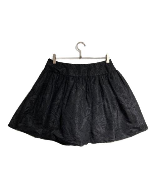 Christian Dior（クリスチャン ディオール）Christian Dior (クリスチャン ディオール) レースフレアスカート/Lace flared skirt ブラック サイズ:38の古着・服飾アイテム