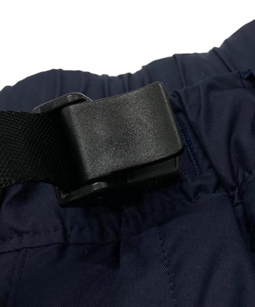ENNOY（エンノイ）ENNOY (エンノイ) Padded PANTS/ロゴ刺繍　ナイロン　パデッドパンツパデッドパンツ ネイビー サイズ:Ｍの古着・服飾アイテム