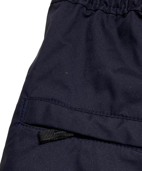 ENNOY（エンノイ）ENNOY (エンノイ) Padded PANTS/ロゴ刺繍　ナイロン　パデッドパンツパデッドパンツ ネイビー サイズ:Ｍの古着・服飾アイテム