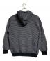 ENNOY (エンノイ) Border Hoodie Sweat ブラック×ホワイト サイズ:Ｍ：16000円
