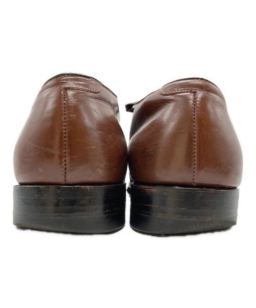 Alden（オールデン）Alden (オールデン) カーフスキンVチップレザーシューズ ブラウン サイズ:9・B/Dの古着・服飾アイテム