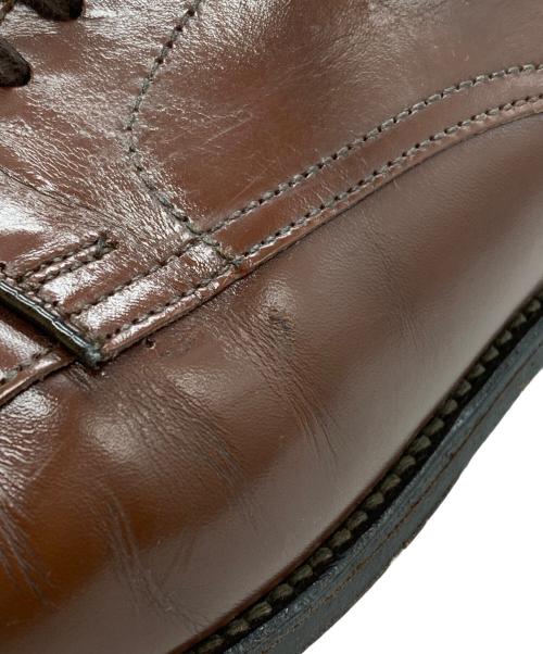 Alden（オールデン）Alden (オールデン) カーフスキンVチップレザーシューズ ブラウン サイズ:9・B/Dの古着・服飾アイテム