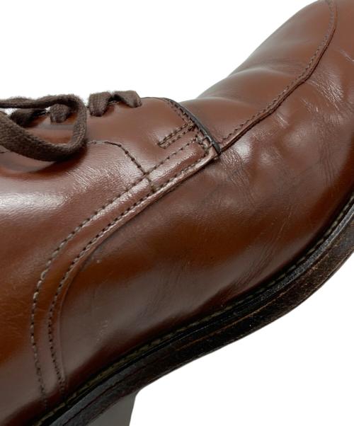 Alden（オールデン）Alden (オールデン) カーフスキンVチップレザーシューズ ブラウン サイズ:9・B/Dの古着・服飾アイテム