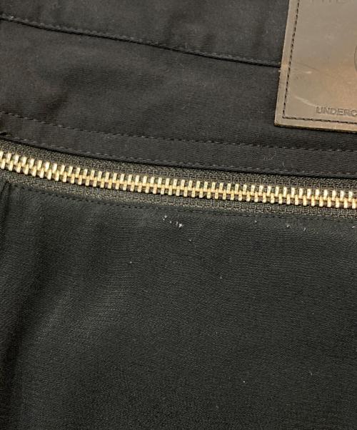 UNDERCOVER（アンダーカバー）UNDERCOVER (アンダーカバー) シャツドッキングパンツ/shirt parts docking pants ブラック サイズ:2の古着・服飾アイテム