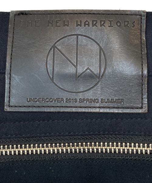 UNDERCOVER（アンダーカバー）UNDERCOVER (アンダーカバー) シャツドッキングパンツ/shirt parts docking pants ブラック サイズ:2の古着・服飾アイテム