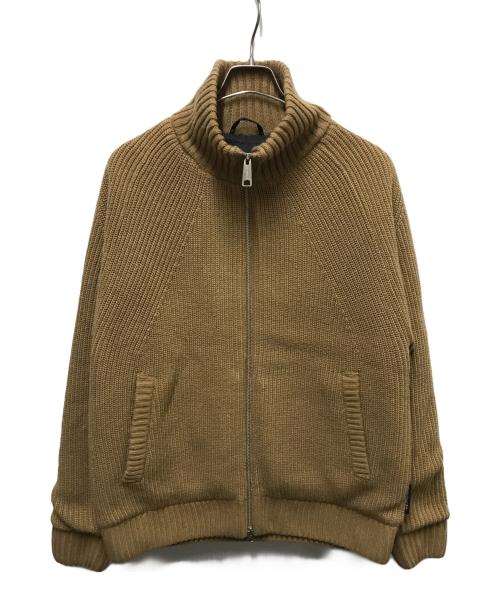 Carhartt WIP（カーハート ワークインプログレス）CARHARTT WIP (カーハート ワークインプログレス) Banley Sweater Jacket ブラウン サイズ:Mの古着・服飾アイテム