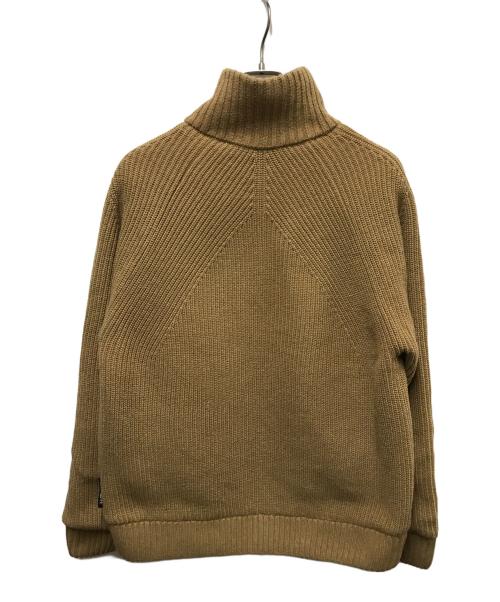 Carhartt WIP（カーハート ワークインプログレス）CARHARTT WIP (カーハート ワークインプログレス) Banley Sweater Jacket ブラウン サイズ:Mの古着・服飾アイテム