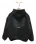 HUF (ハフ) ジップアップパーカー ブラック サイズ:S：12000円