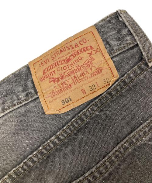 LEVI'S（リーバイス）LEVI'S (リーバイス) 501ブラックデニムパンツ ブラック サイズ:W32L32の古着・服飾アイテム