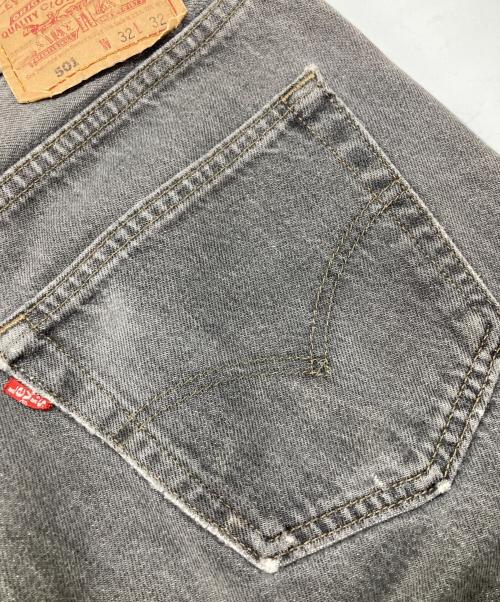 LEVI'S（リーバイス）LEVI'S (リーバイス) 501ブラックデニムパンツ ブラック サイズ:W32L32の古着・服飾アイテム