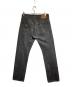LEVI'S (リーバイス) 501ブラックデニムパンツ ブラック サイズ:W32L32：14000円
