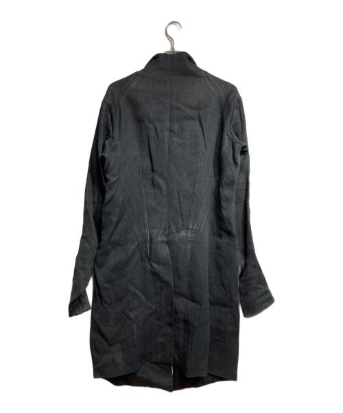 DEVOA（デヴォア）DEVOA (デヴォア) 強燃コットンツイルコート/High-Twist Cotton Twill Coat  ブラック サイズ:3の古着・服飾アイテム