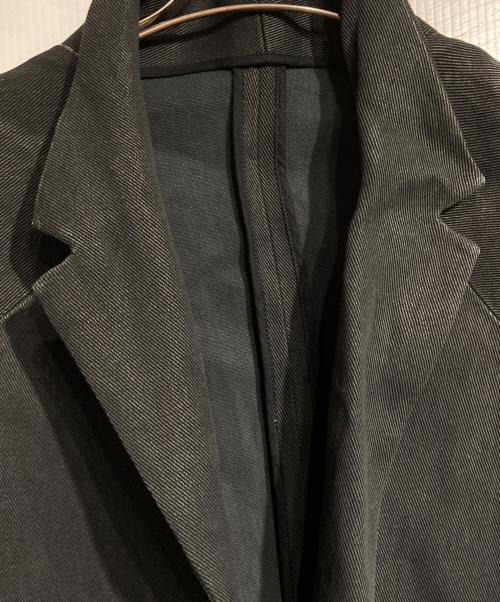 DEVOA（デヴォア）DEVOA (デヴォア) 強燃コットンツイルコート/High-Twist Cotton Twill Coat  ブラック サイズ:3の古着・服飾アイテム