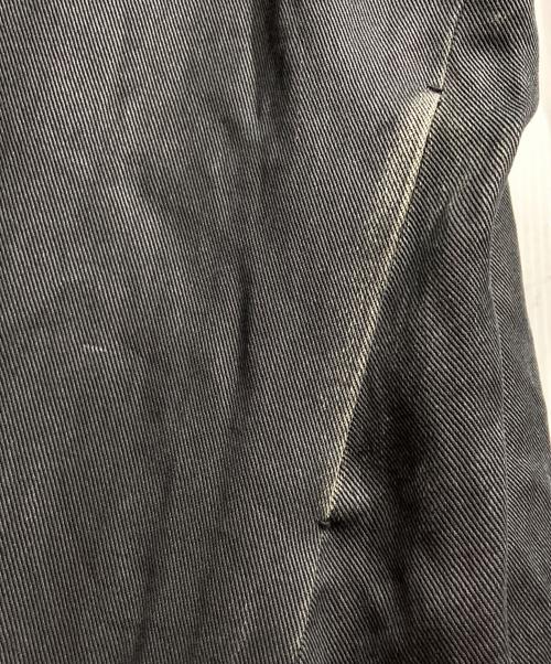 DEVOA（デヴォア）DEVOA (デヴォア) 強燃コットンツイルコート/High-Twist Cotton Twill Coat  ブラック サイズ:3の古着・服飾アイテム