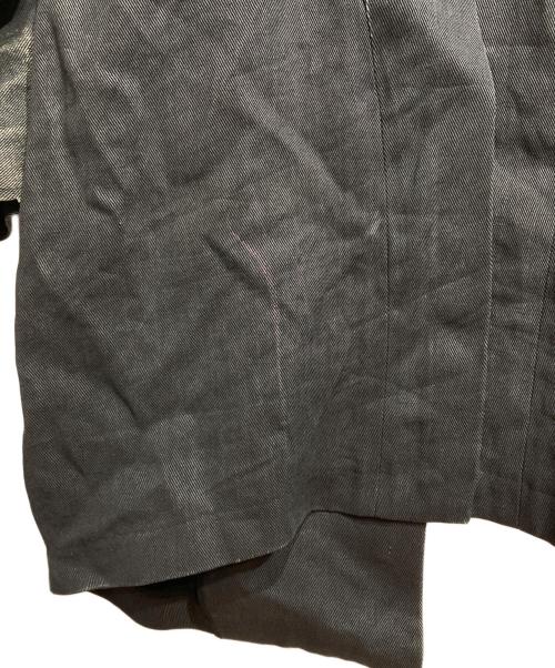 DEVOA（デヴォア）DEVOA (デヴォア) 強燃コットンツイルコート/High-Twist Cotton Twill Coat  ブラック サイズ:3の古着・服飾アイテム