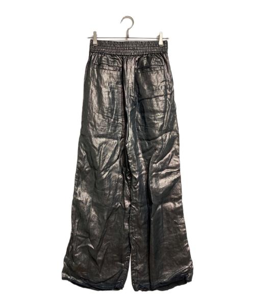 masu（エムエーエスユー）MASU (エムエーエスユー) METALLIC EASY PANTS/メタリックイージーパンツ シルバー サイズ:46の古着・服飾アイテム