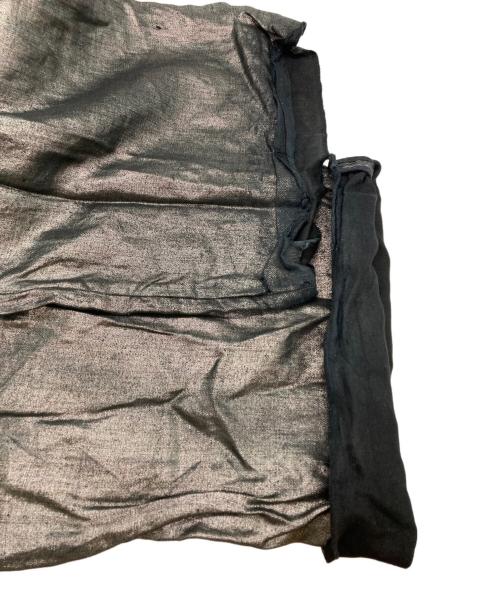 masu（エムエーエスユー）MASU (エムエーエスユー) METALLIC EASY PANTS/メタリックイージーパンツ シルバー サイズ:46の古着・服飾アイテム