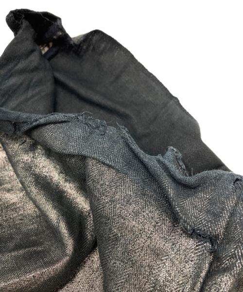 masu（エムエーエスユー）MASU (エムエーエスユー) METALLIC EASY PANTS/メタリックイージーパンツ シルバー サイズ:46の古着・服飾アイテム