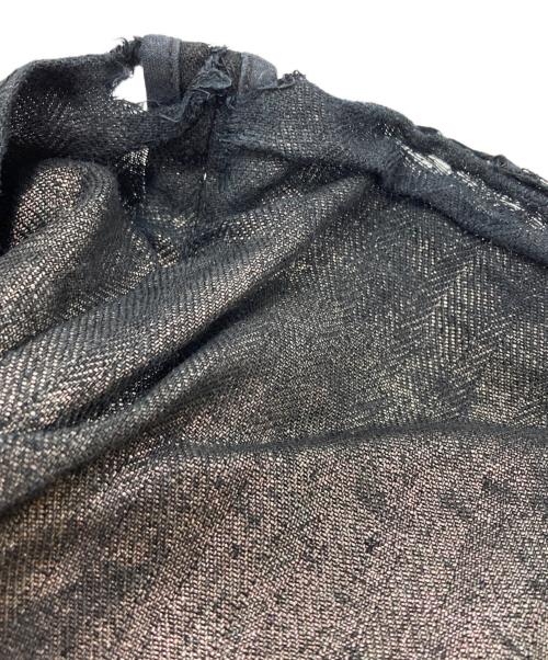 masu（エムエーエスユー）MASU (エムエーエスユー) METALLIC EASY PANTS/メタリックイージーパンツ シルバー サイズ:46の古着・服飾アイテム