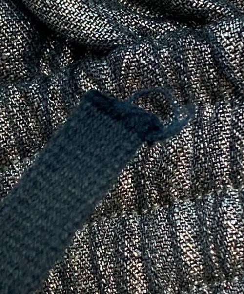 masu（エムエーエスユー）MASU (エムエーエスユー) METALLIC EASY PANTS/メタリックイージーパンツ シルバー サイズ:46の古着・服飾アイテム