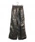 MASU (エムエーエスユー) METALLIC EASY PANTS/メタリックイージーパンツ シルバー サイズ:46：18000円