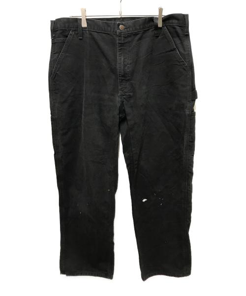 CarHartt（カーハート）CarHartt (カーハート) ダックペインターパンツ ブラック サイズ:W38の古着・服飾アイテム
