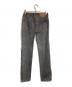 DIESEL (ディーゼル) Straight Zip Jeans/ストレートジップジーンズ グレー サイズ:26：16000円