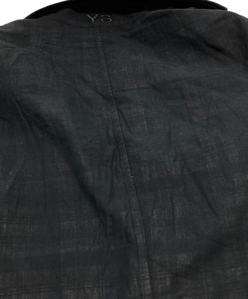Y-3（ワイスリー）Y-3 (ワイスリー) 切替テーラードジャケット/Color-block Tailored Jacket ブラック サイズ:Mの古着・服飾アイテム