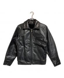 Schott（ショット）の古着「ライナー付シングルレザージャケット」｜ブラック
