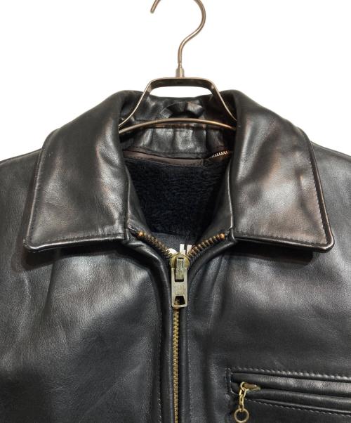 Schott（ショット）Schott (ショット) ライナー付シングルレザージャケット ブラック サイズ:36の古着・服飾アイテム