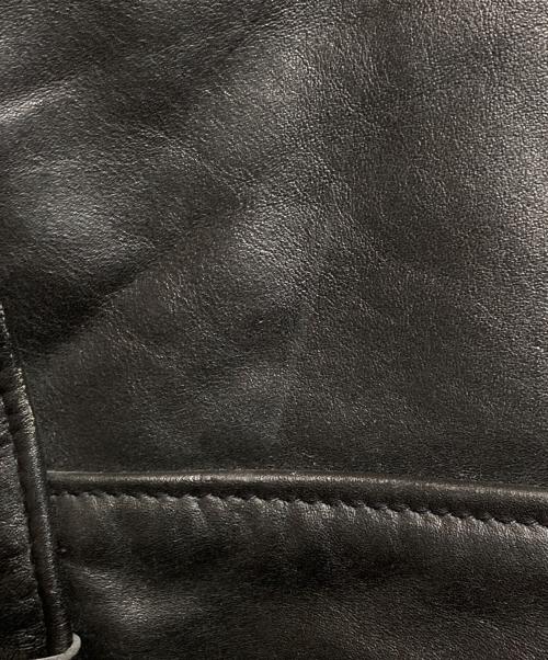 Schott（ショット）Schott (ショット) ライナー付シングルレザージャケット ブラック サイズ:36の古着・服飾アイテム