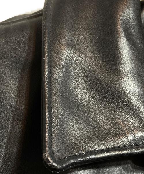 Schott（ショット）Schott (ショット) ライナー付シングルレザージャケット ブラック サイズ:36の古着・服飾アイテム