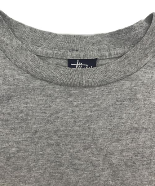 stussy（ステューシー）stussy (ステューシー) ファイヤードラゴンTee グレー サイズ:Lの古着・服飾アイテム
