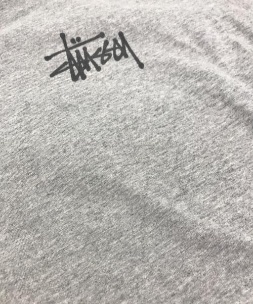 stussy（ステューシー）stussy (ステューシー) ファイヤードラゴンTee グレー サイズ:Lの古着・服飾アイテム