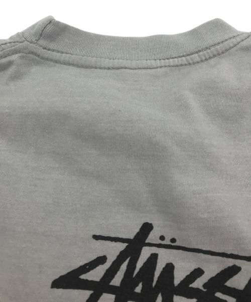 stussy（ステューシー）stussy (ステューシー) スカルフラワーTee ブルー サイズ:-の古着・服飾アイテム