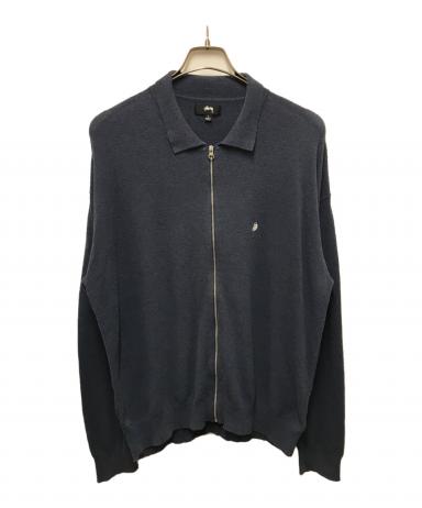 中古・古着通販】stussy (ステューシー) LIGHT WEIGHT LS ZIP POLO