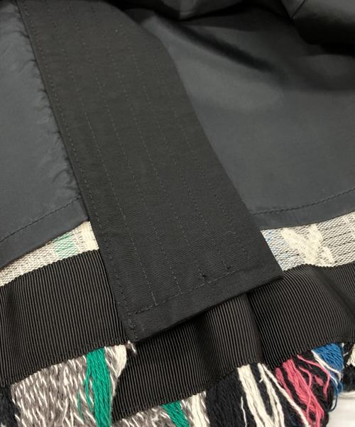 sacai（サカイ）sacai (サカイ) Rug Jacquard Knit Skirt/ラグジャカードニットスカート グリーン サイズ:2の古着・服飾アイテム