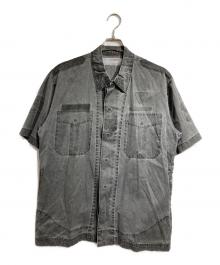 UNDERCOVER（アンダーカバー）の古着「トロンプルイユS/Sシャツ/Trompe l’oeil  shirt」｜グレー